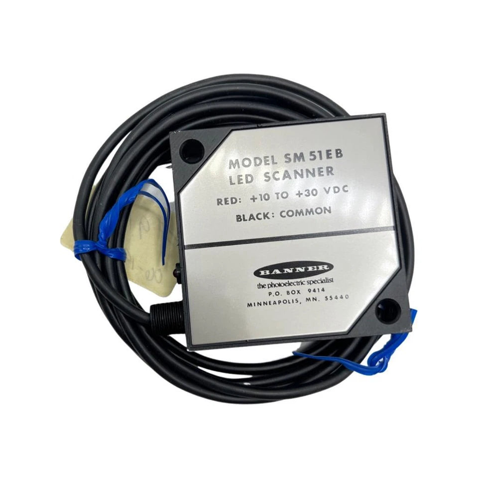 SM51EB | Banner Engineering SM51 Series Photoelectric Emitter, 8 m Range