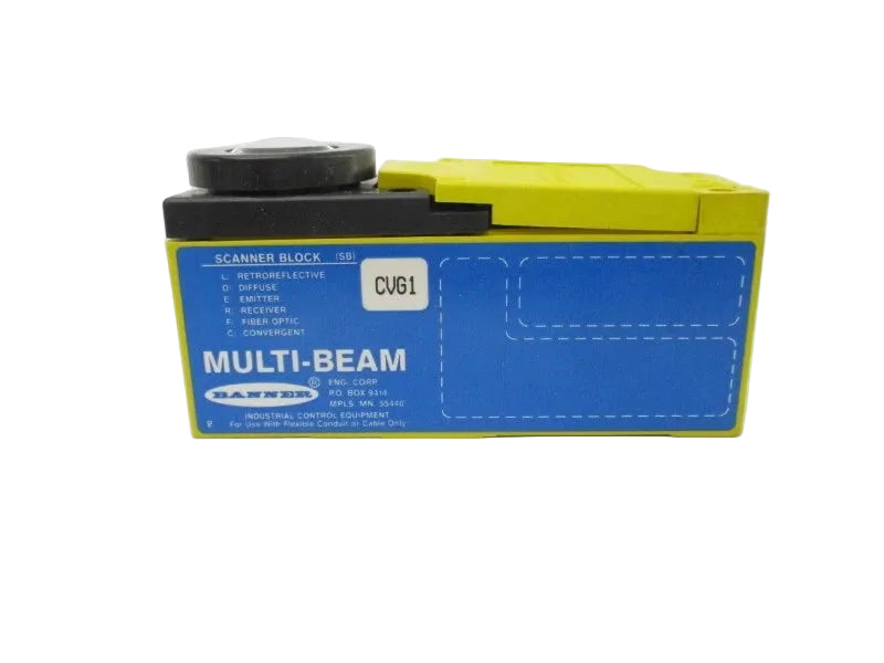 SBCVG1 | Banner Engineering Convergent Multibeam Scanner Block 3/4 Wire