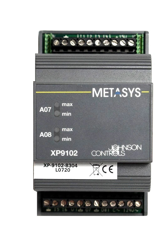 Johnson Controls XP-9102-8304 Analog Expansion Module with 6 Inputs and 2 Outputs