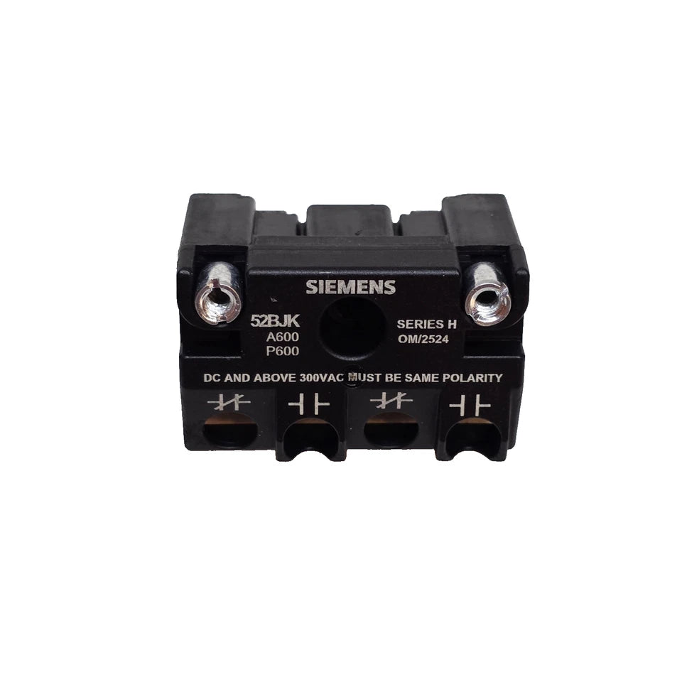 52BJK | Siemens 52B Series Touch-Safe Contact Block 1NO Gold-Flashed 30 mm