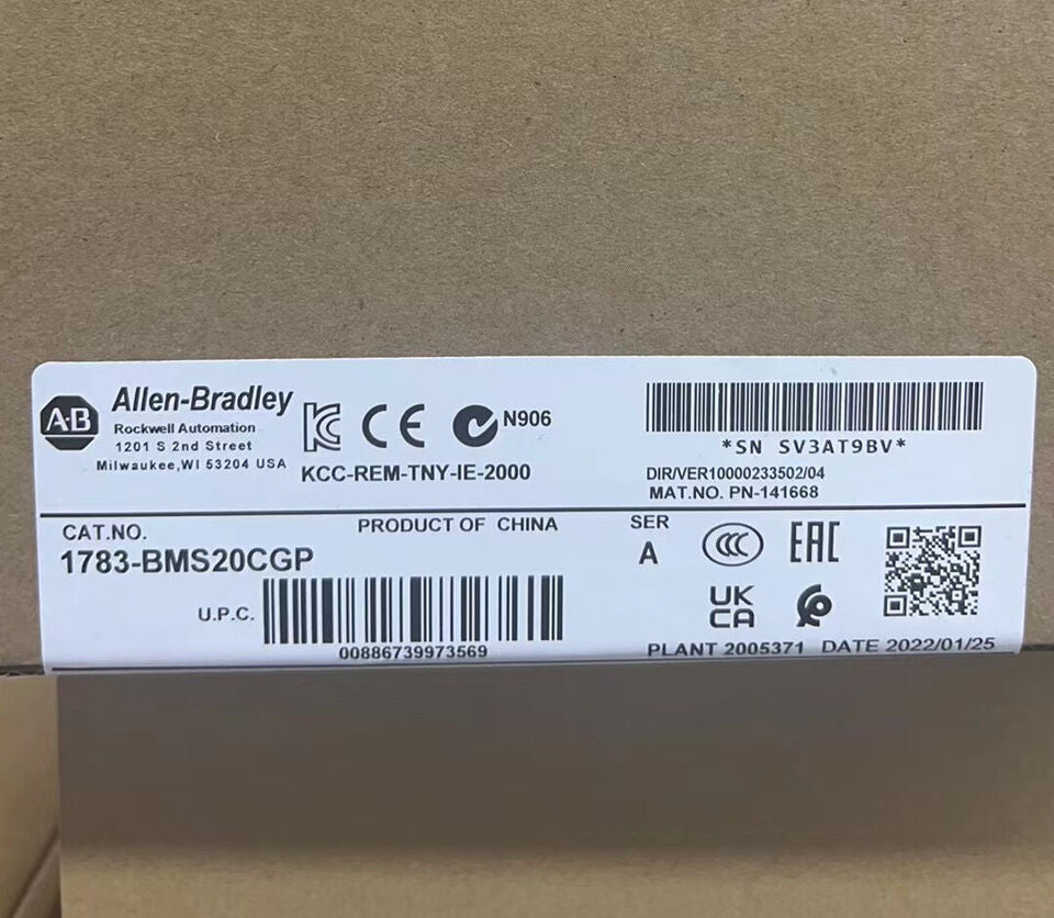 1783-BMS20CGP | Allen-Bradley Stratix 5700 Ethernet Switch, 18-Port w/2-SFP