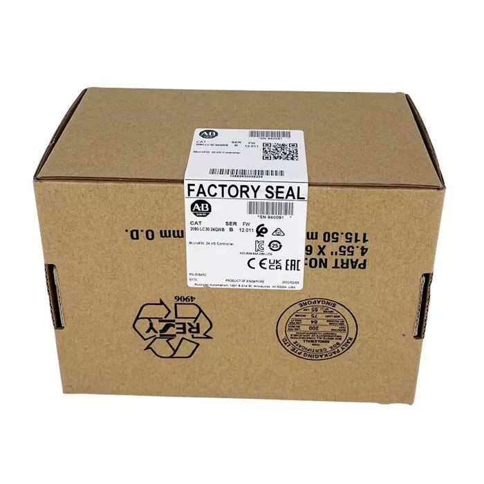 2080-LC30-24QWB | Allen-Bradley Micro830 Controller 14-In 24V AC/DC, 10-Out Relay