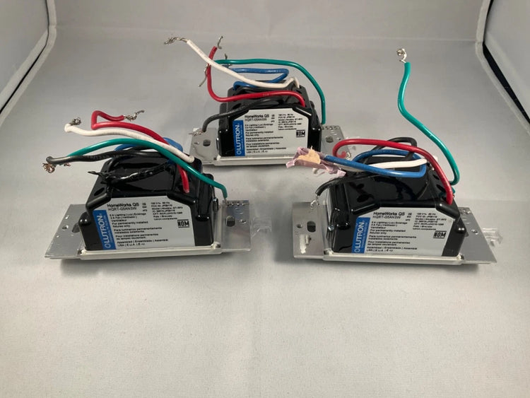 HQRT-G5ANSW | Lutron Phase-Selectable RF Dimmer for HomeWorks QS/RadioRA 2 Systems