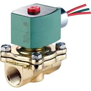 ASCO 8210G095 Series 8210 3/4 Inch Normally Closed Brass General Service Solenoid Valve