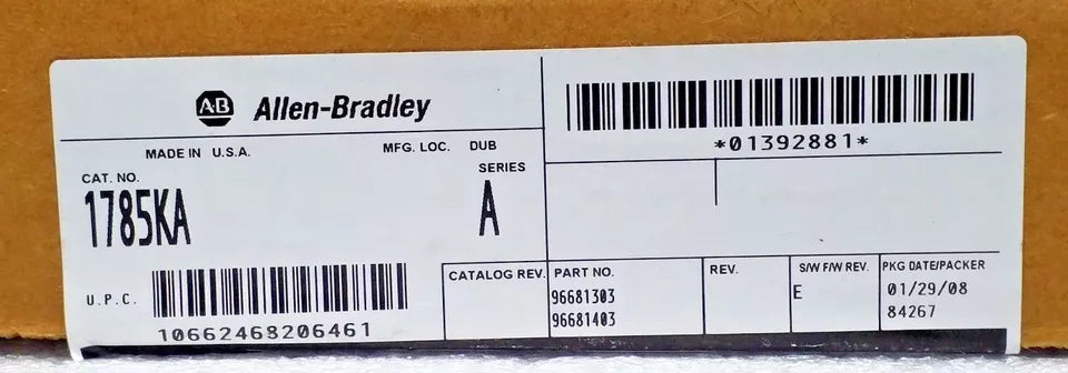 1785-KA | Allen-Bradley DH/DH+ Communication Adapter Module, Series A