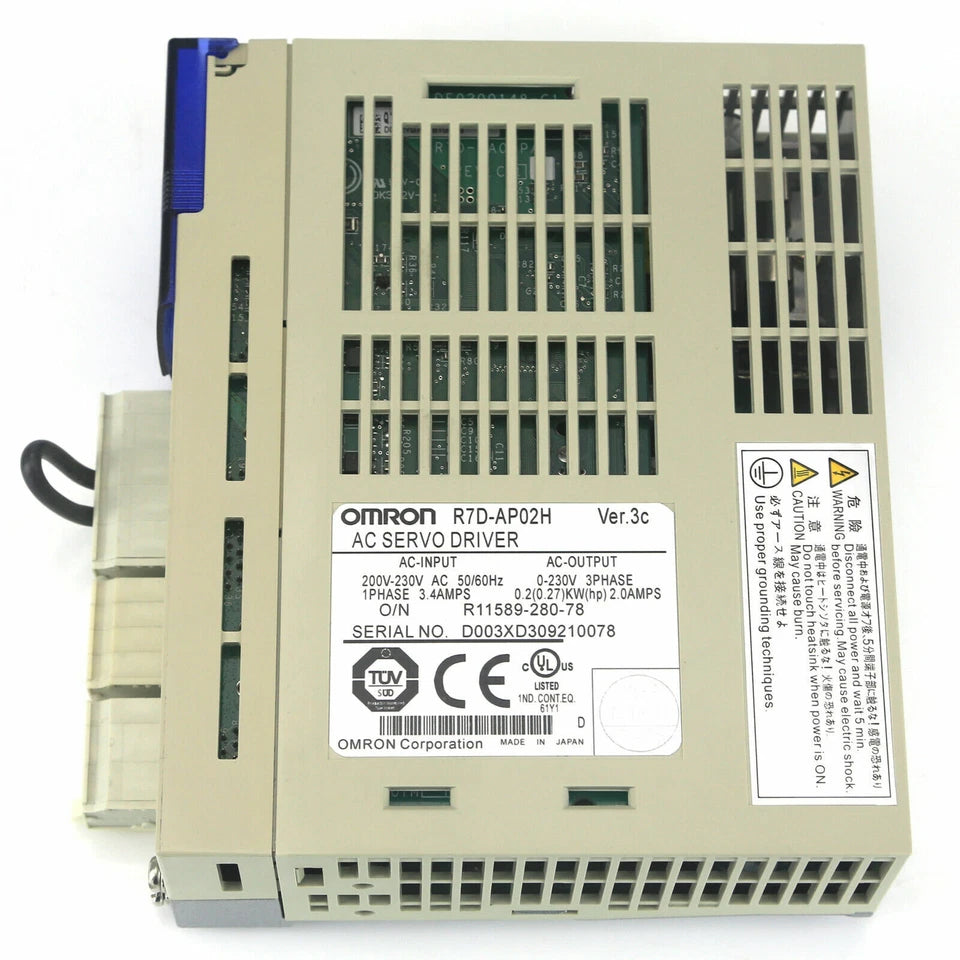 R7D-AP02H | Omron SmartStep A 200 W AC Servo Drive