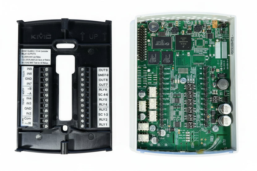KMC Controls BAC-120063CW FlexStat 6-Relay 3-Output BACnet Thermostat