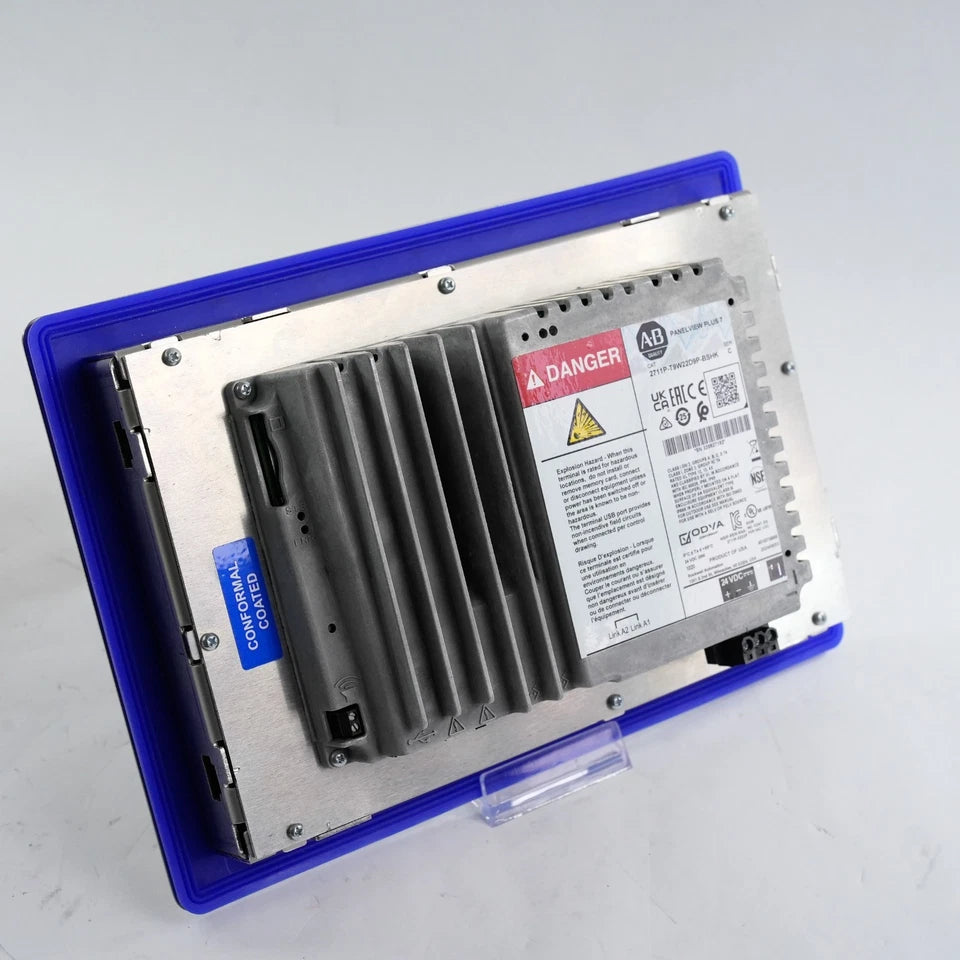 2711P-T9W22D9P-BSHK | Allen-Bradley PanelView Plus 7 Performance 9" Wide Color Touch HMI, Stainless Steel, 24VDC