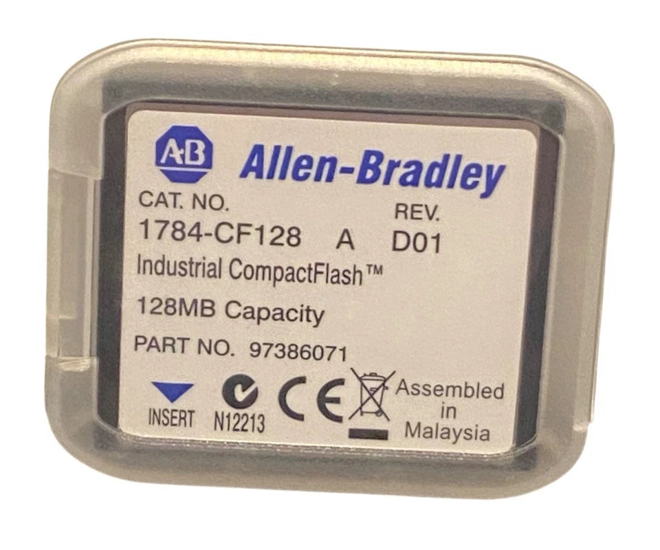 1784-CF128 | Allen-Bradley Logic 556x Industrial CompactFlash Card 128MB