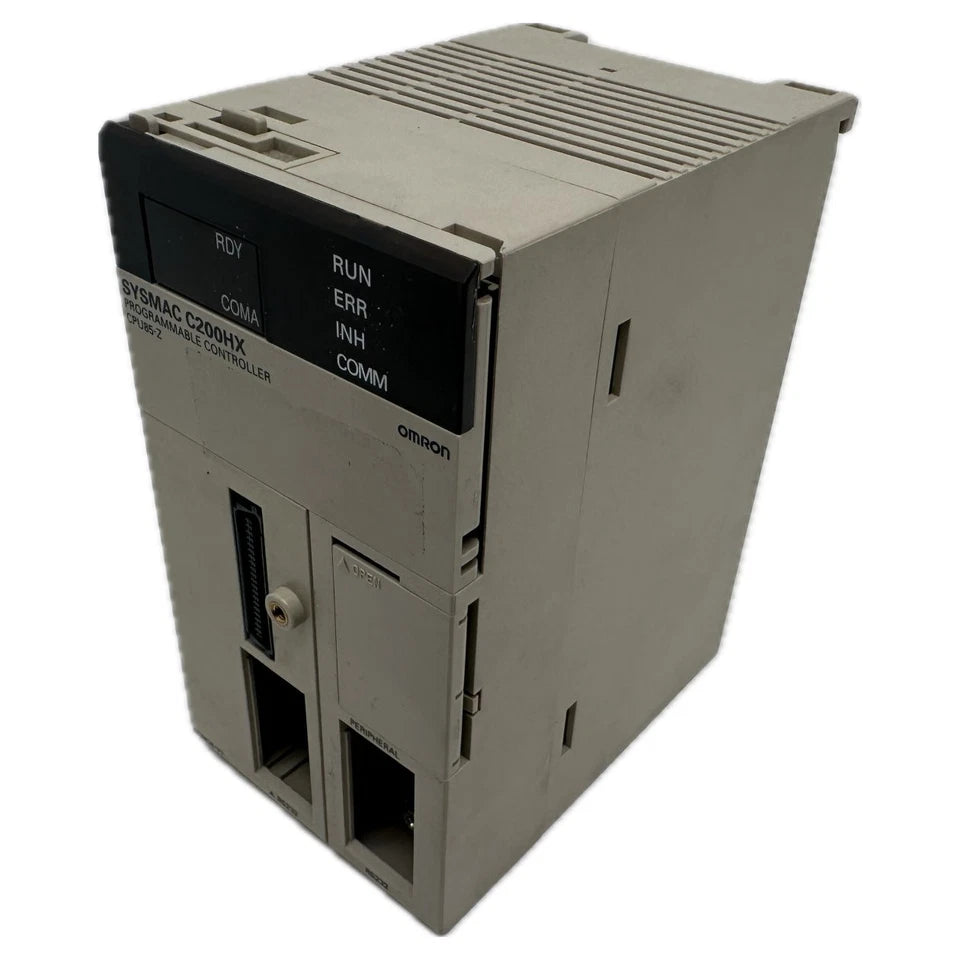 C200HX-CPU85-ZE | Omron SYSMAC C200HX 63.2K Word PLC CPU