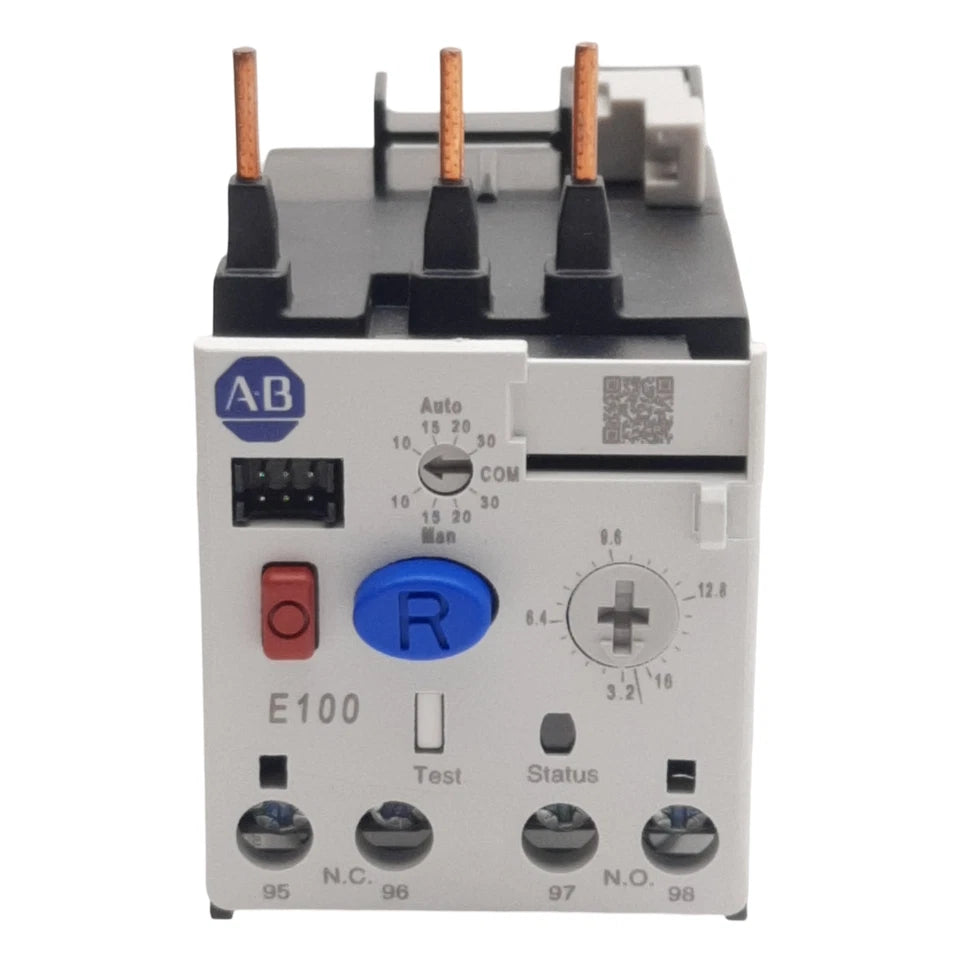 193-1EFDB | Allen-Bradley E100 Electronic Overload Relay, 3.2–16A, 3-Pole, Manual/Auto Reset