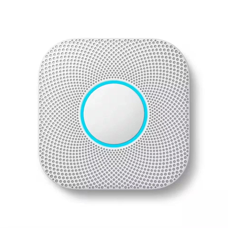 Google Nest S3000BWES Protect 2nd Generation Smart Smoke & Carbon Monoxide Alarm, Battery Powered