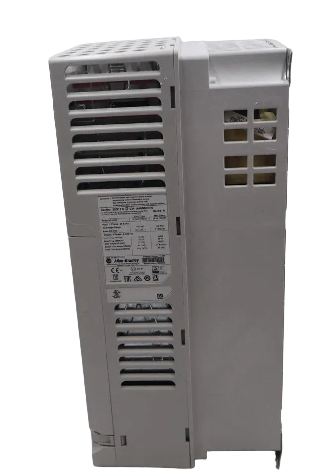 Allen-Bradley 20G11ND034AA0NNNNN PowerFlex 755 25HP 480V AC Drive