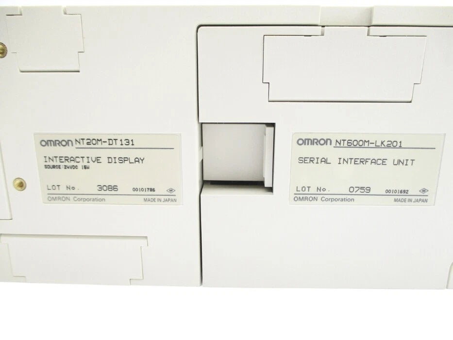 NT20M-DT131 | Omron 5-Inch HMI Operator Interface Touch Panel 256×128 STN LCD