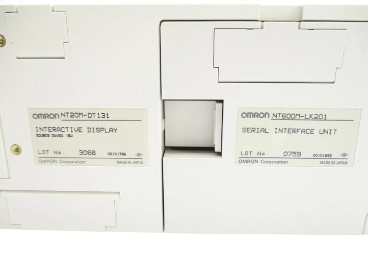 NT20M-DT131 | Omron 5-Inch HMI Operator Interface Touch Panel 256×128 STN LCD