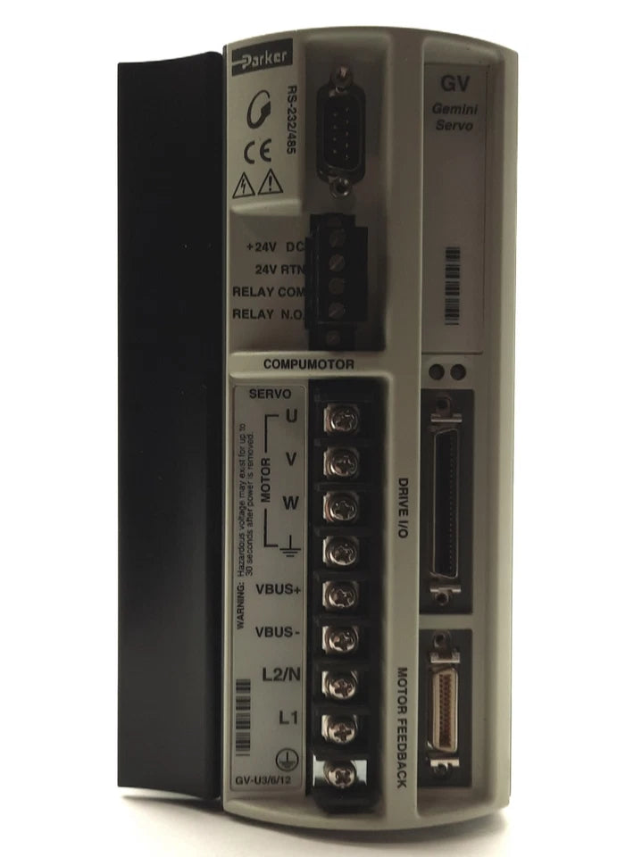 GV-U12E-NK | Parker Gemini GV Digital Servo Drive, Single Phase