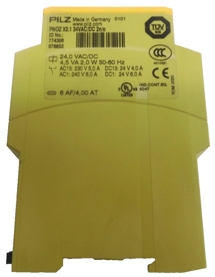 750134 | Pilz PNOZ S4 Safety Relay 48 To 240VACDC PNOZsigma