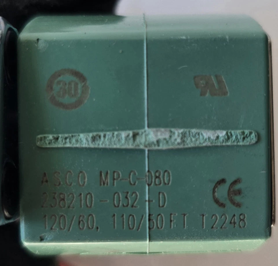 ASCO SV311A02N6BF5 Two-Way Normally Closed Fuel Gas Solenoid Valve One-Quarter Inch National Pipe Thread