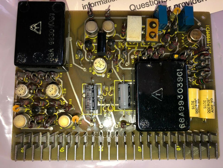 IC3600AIAC1 | General Electric Amplifier Drive Card