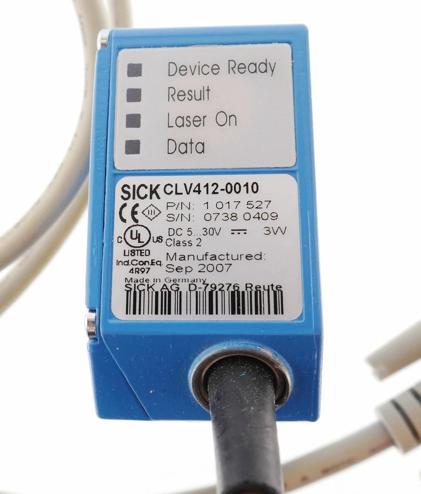 CLV412-0010 | SICK Fixed-Mount High-Density Barcode Scanner