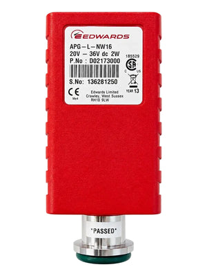 Edwards APG-L-NW16 D02173000 Active Pirani Vacuum Gauge with Analog Output