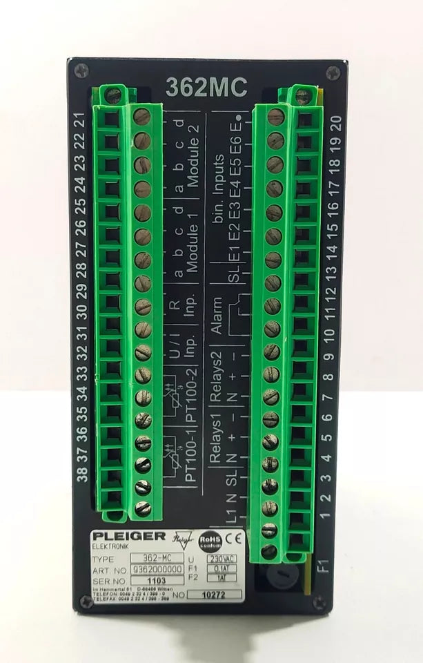 Pleiger Display 9362000000 | Pleiger Elektronik Multi Function Controller