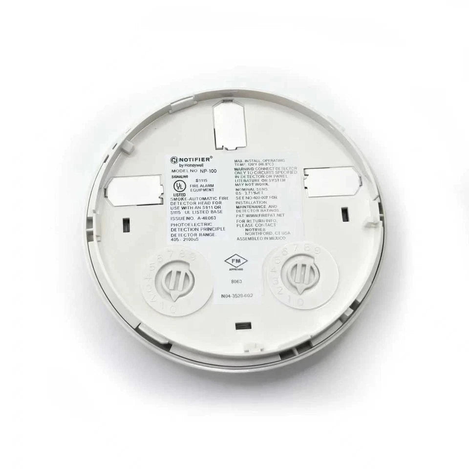 NP-100 | Notifier Addressable Low-Profile Photoelectric Smoke Detector