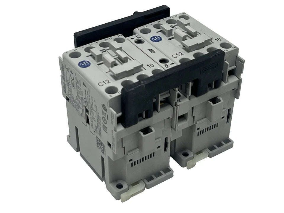 104-C12D22 | Allen-Bradley 12 Amp IEC Reversing Contactor