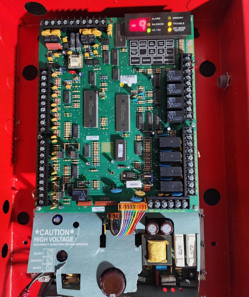 SK-5207 | Silent Knight 8-Zone Fire Alarm Control Panel with Digital Communicator