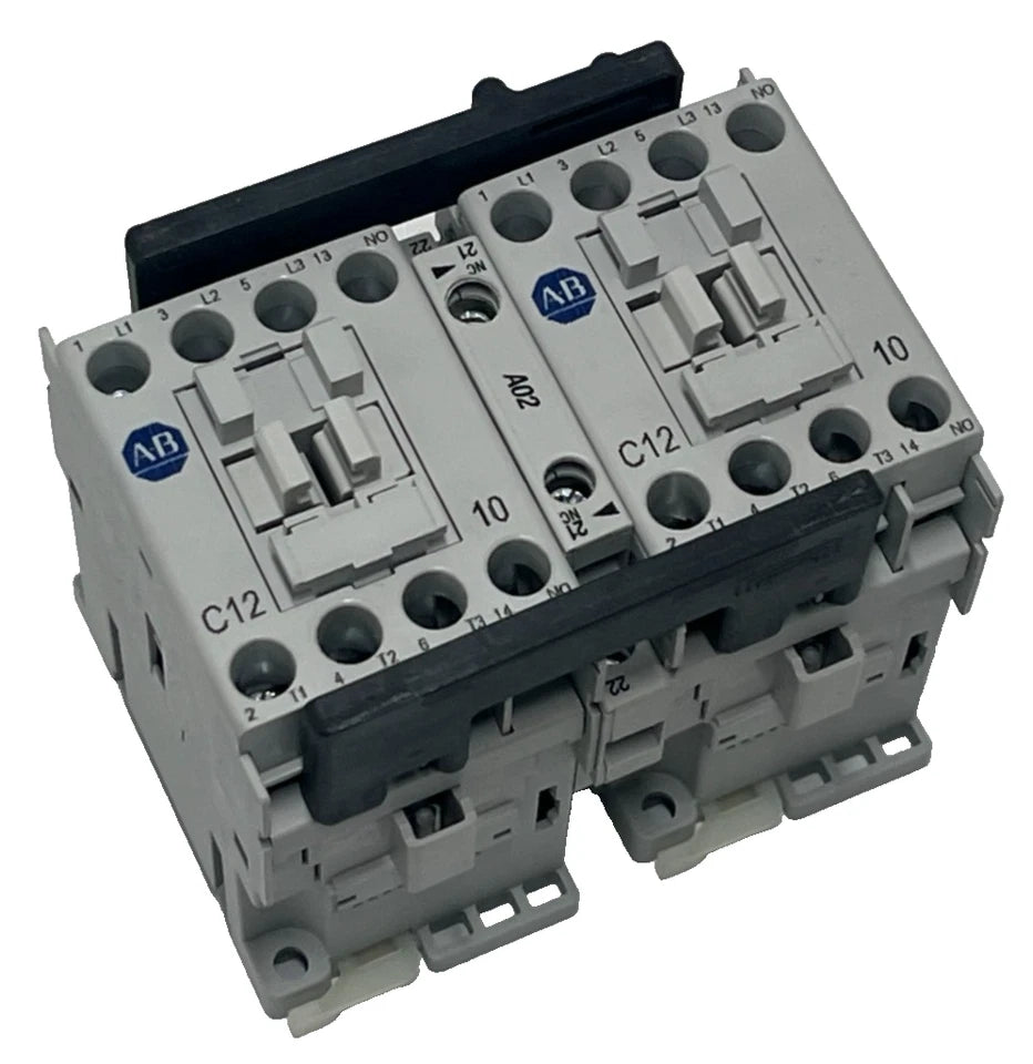 104-C12D22 | Allen-Bradley 12 Amp IEC Reversing Contactor