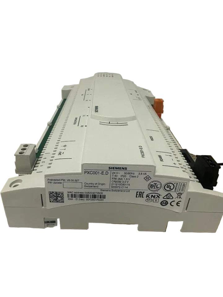Siemens PXC001-E.D Desigo PX BACnet/IP System Controller