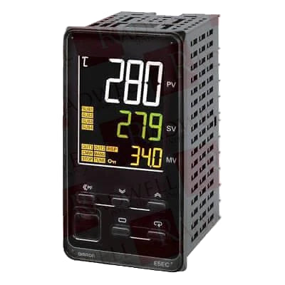 E5EC-CX4A5M-000 | Omron E5EC Series 1/8 DIN Digital Temperature Controller 100–240 VAC PID