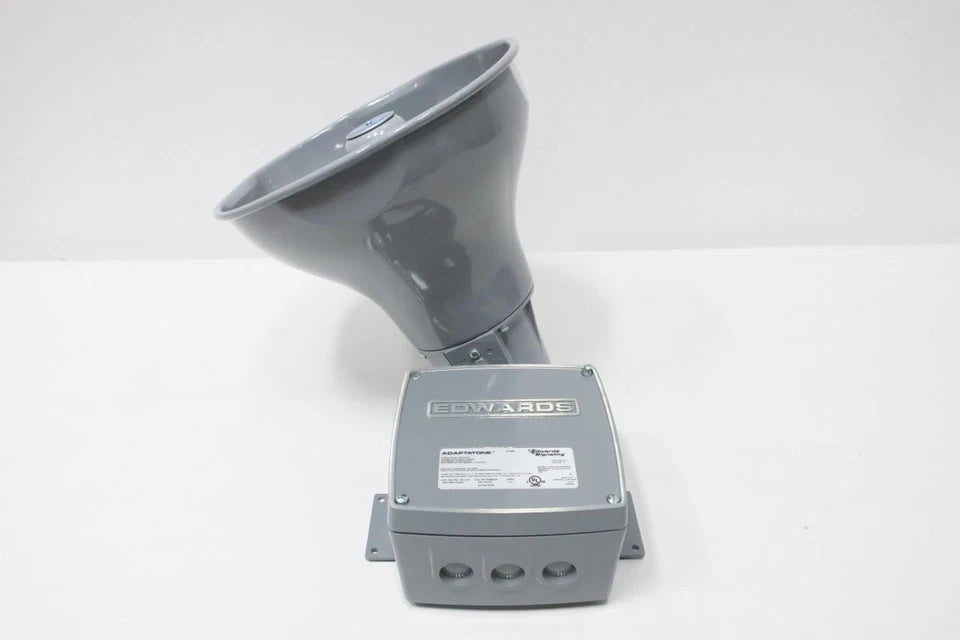 5531MHV-24AQ | Edwards Signaling Adaptatone Millennium Multi-Tone Signal, 24V AC/DC, 123 dB