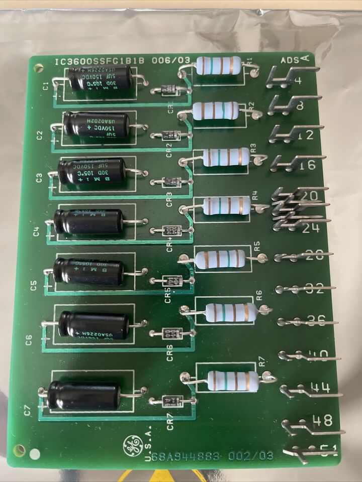 IC3600SSFG1 | General Electric Solenoid Filter Board