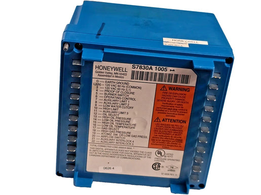 S7830A1005 | Honeywell Expanded Annunciator Sub Base 120 VAC Blue NEMA 4