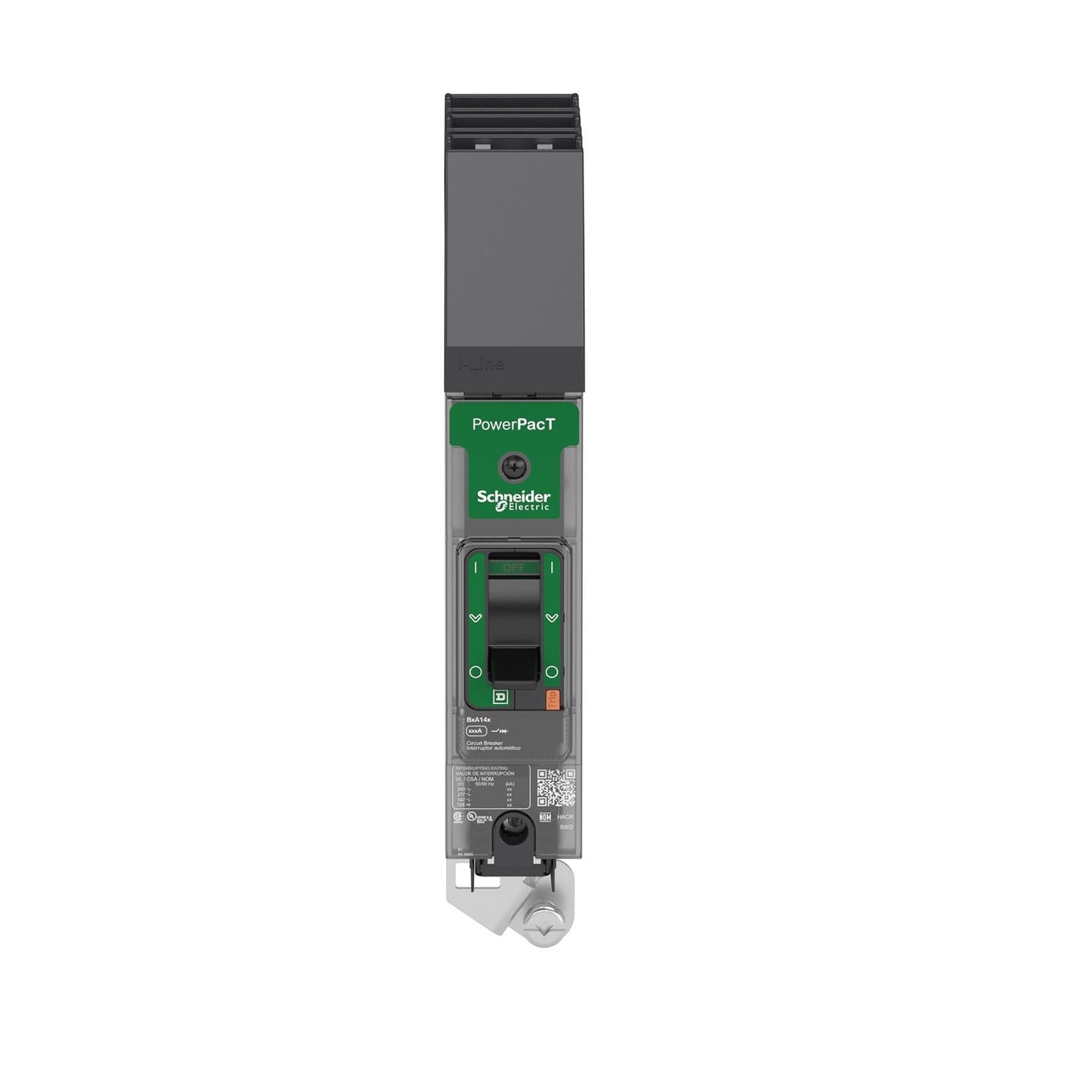 BJA160203 | Square D 20A 1-Pole 600V PowerPact B Molded Case Circuit Breaker