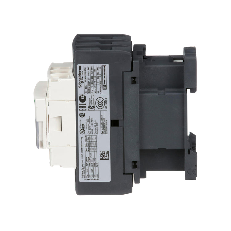 LC1D32B7 | Schneider Electric Tesys D 32 A 3-Pole Non-Reversing Contactor 24 Vac Coil