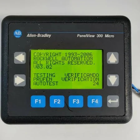 2711-M3A18L1 | Allen-Bradley PanelView 300 Micro Monochrome, RS-232 (DF1) 24V DC