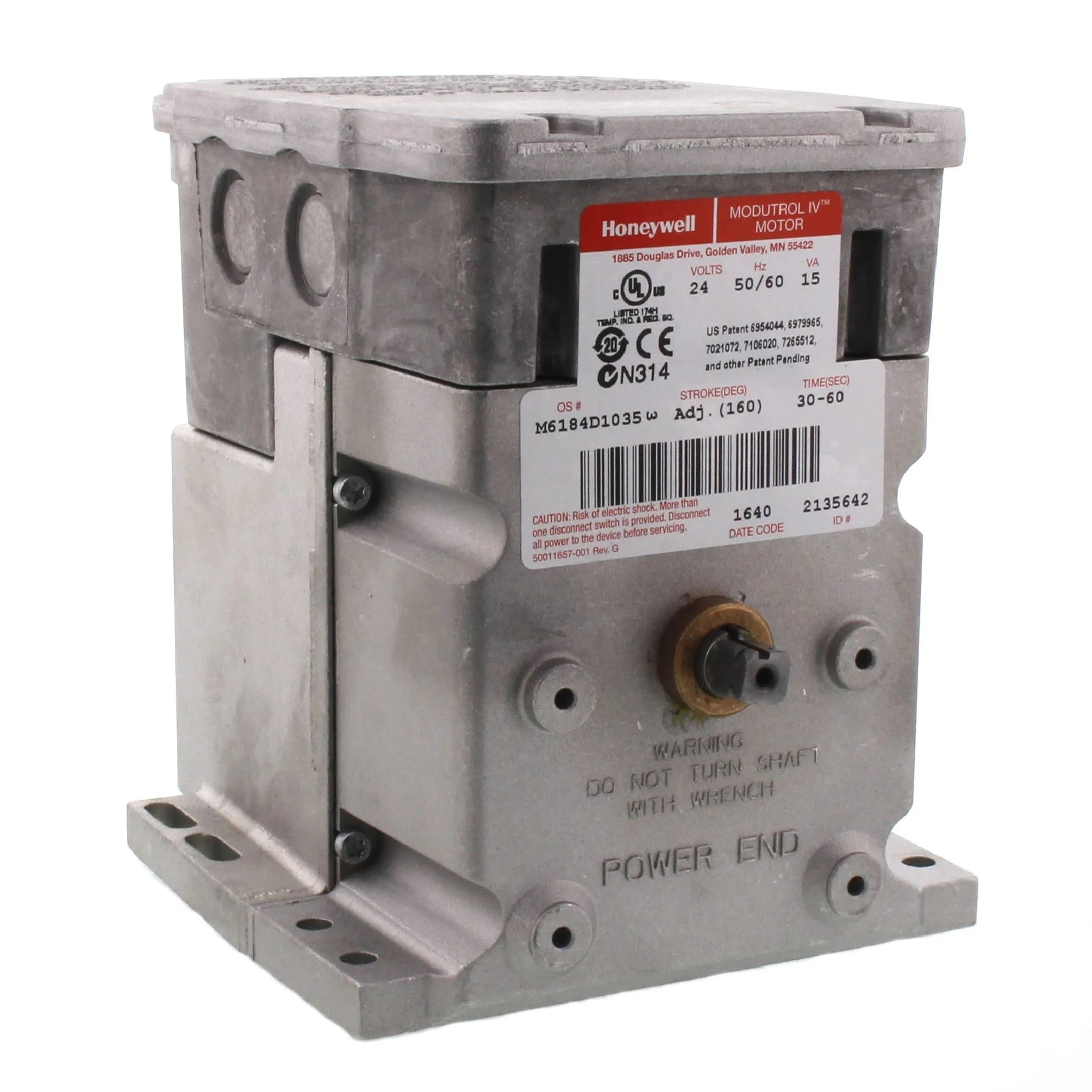 M6184D1035 | Honeywell Modutrol IV Floating Damper Actuator 150 Lb-In 24V