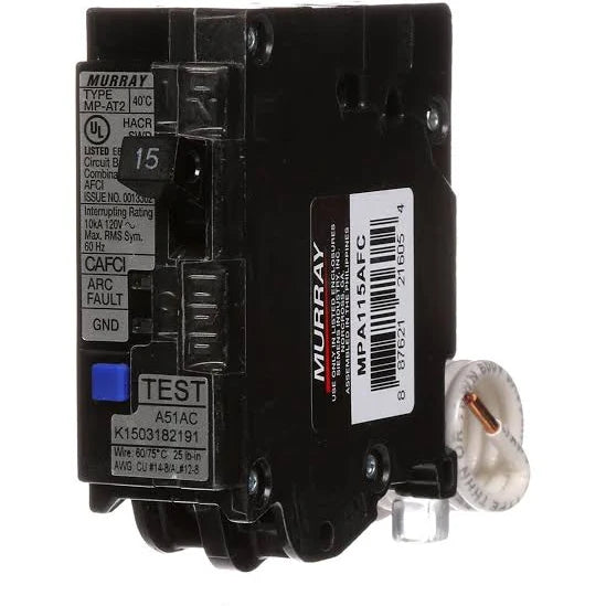 MPA115AFC | Murray 15 Amp Molded Case Circuit Breaker