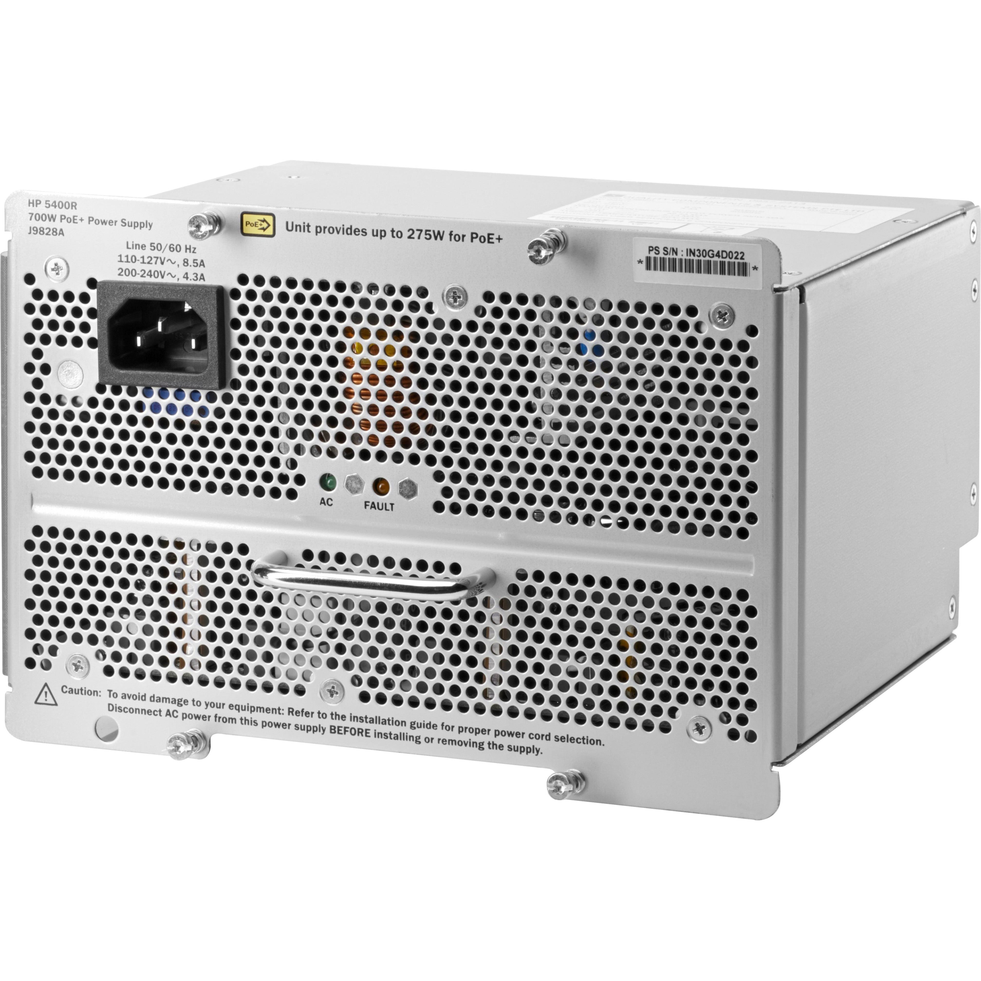 J9828A | HP Networking 5400R zl2 Series 700W PoE+ Switch Power Supply