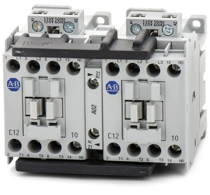 104-C12D22 | Allen-Bradley 12 Amp IEC Reversing Contactor