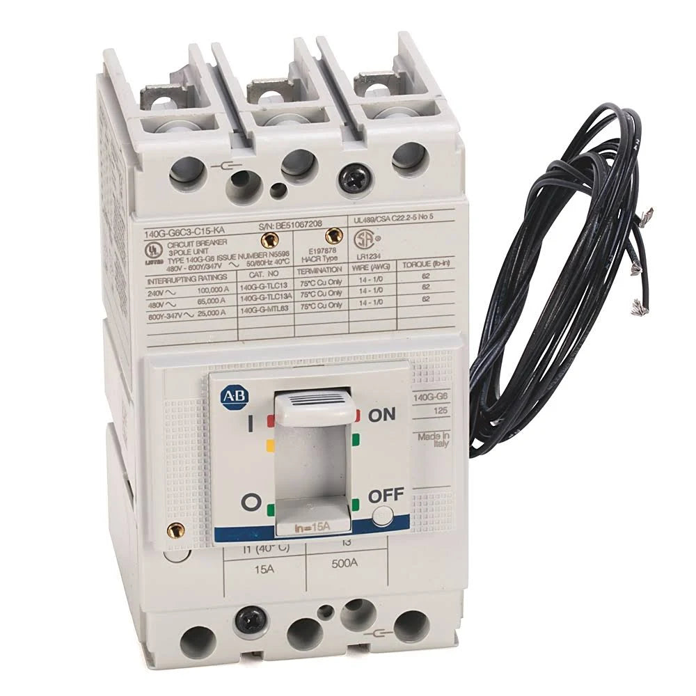 140G-G6C3-C15 | Allen-Bradley Molded Case Circuit Breaker