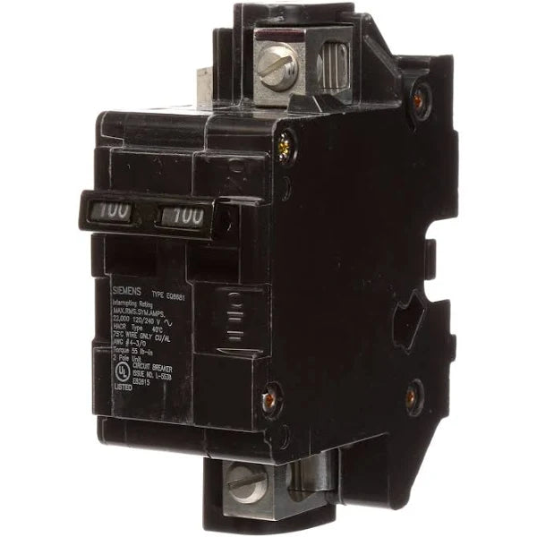 MBK100A | Siemens 100 Amp Molded Case Circuit Breaker