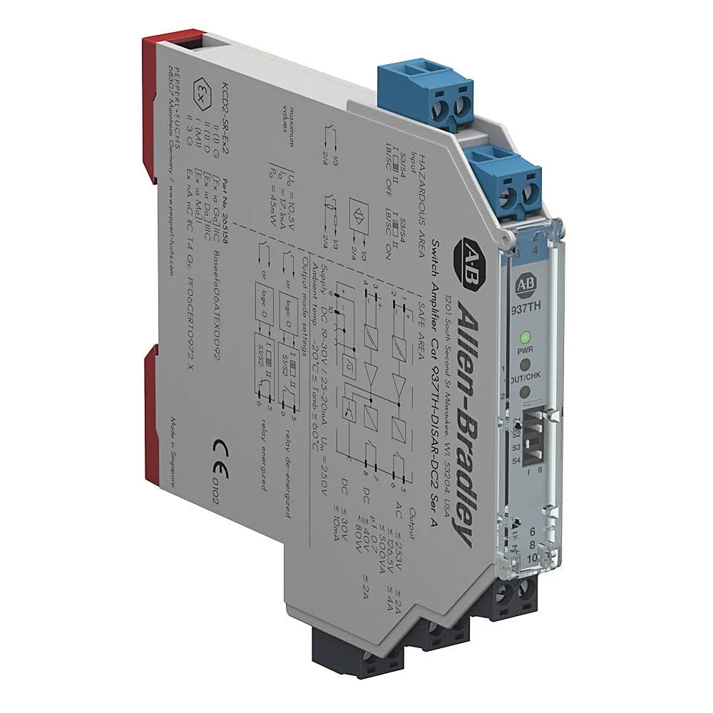 937TH-DISAR-DC2 | Allen-Bradley Intrinsic Safety Isolator