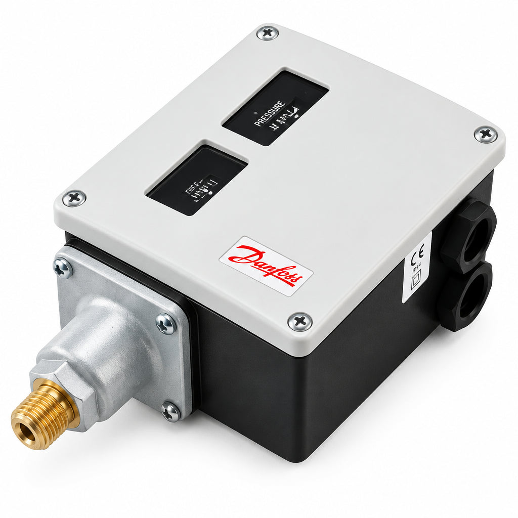 Danfoss 017D002166 RT 260A Differential Pressure Switch 0.5–4 Bar