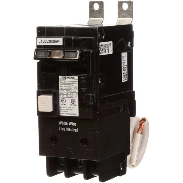 BF220 | Siemens 20 Amp GFCI Circuit Breaker