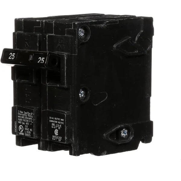 Q225 | Siemens 25 Amp Circuit Breaker