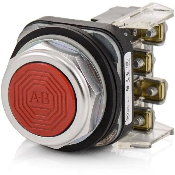 800T-A6A | Allen-Bradley Momentary Contact Push Button, Red