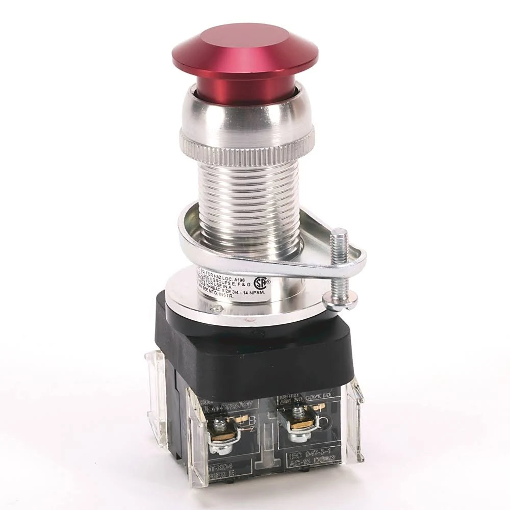 800H-FPX6D4 | Allen-Bradley 2-Position Push-Pull Button for Hazardous Location